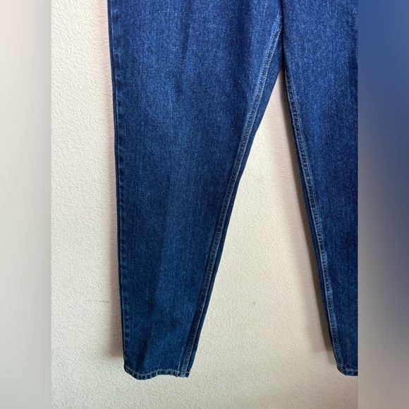 Vintage 90s GUESS Logo High Rise Straight Leg Mom Jeans Style 1050RG Size 29 - Picture 4 of 10